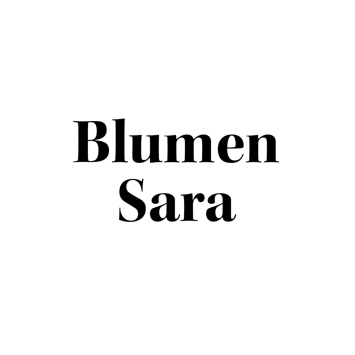 Logo Blumen Sara